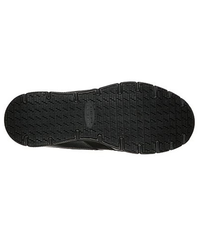 Sapatilhas Skechers Nampa Homem Preto Sintético/Pu
