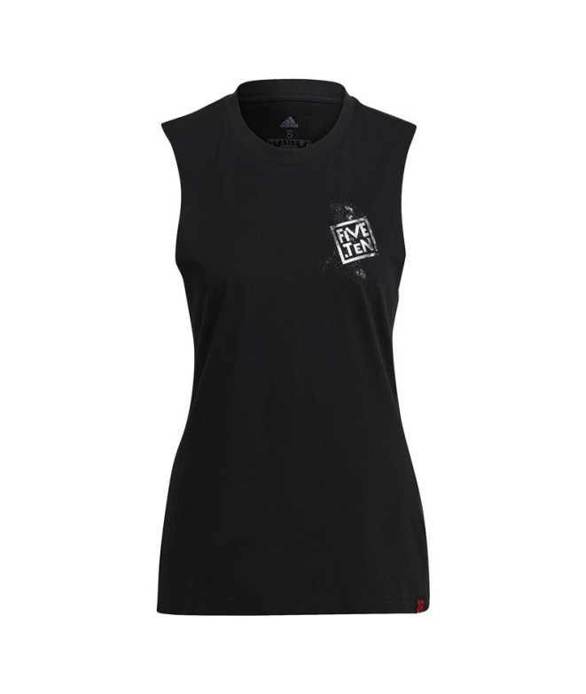 T-shirt par montagne adidas Five Ten Stealth Cat noir Femme