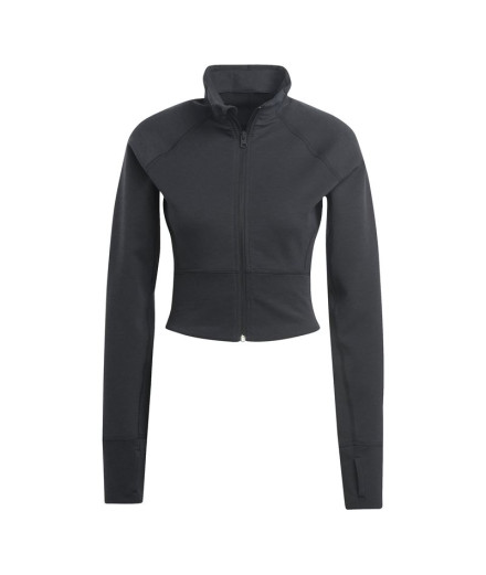 Veste de yoga adidas Aeroready Studio Black Women's Yoga...