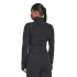 Casaco de ioga adidas Aeroready Studio Preto Casaco de ioga para mulher