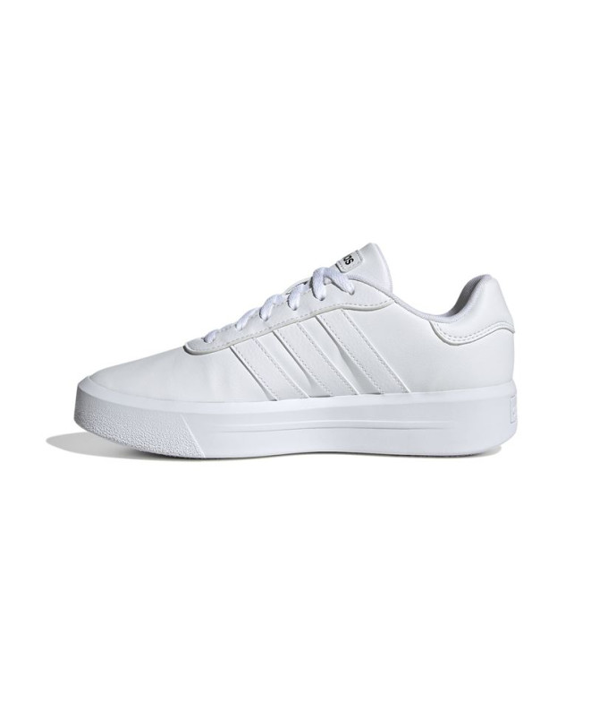 Zapatillas adidas Court Platform blanco Mujer