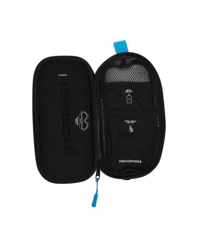 Estojo para óculos de natação Aqua Sphere Preto
