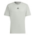 T-shirt de ioga adidas Aeroready branco Homem
