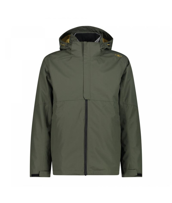 Veste de montagne CMP 3 en 1 Homme Vert