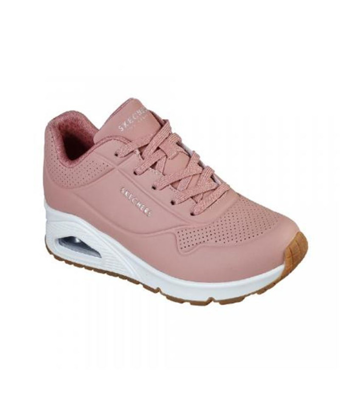 Chaussures Skechers Stand On Air Rose Femme