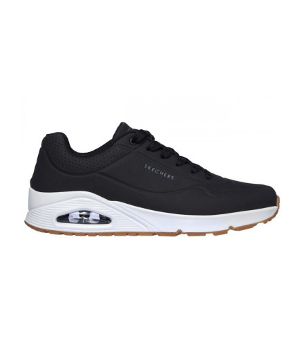 Chaussures Skechers Uno - Stand On Air Homme Noir...