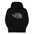 Moletom The North Face Drew Peak Preto Infantil