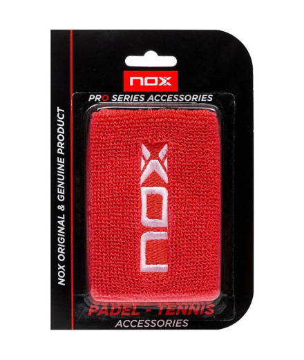 Pulseiras Padel Nox Vermelho 2 unidades Pulseiras Padel Nox Vermelho 2 unidades