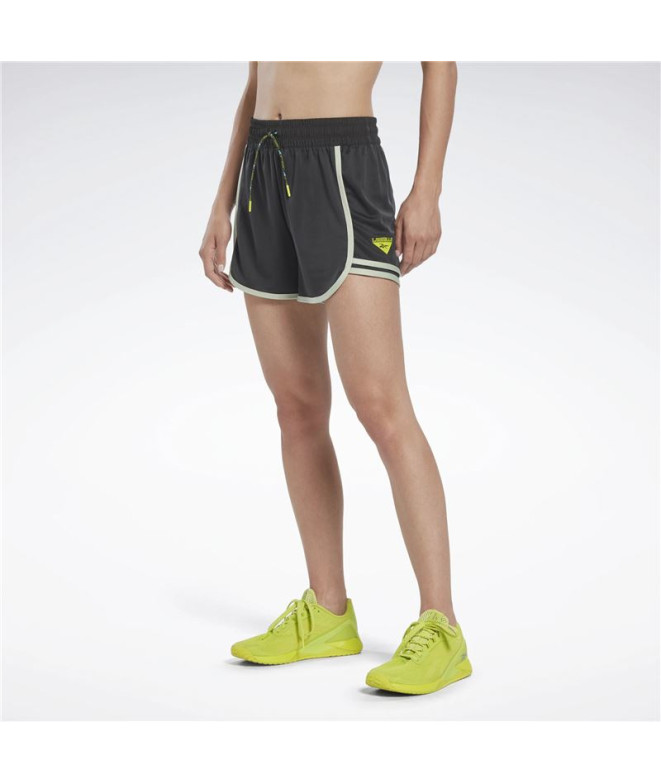 Calça Curtos de fitness Reebok Les Mills Mulher BK