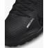 Chaussures de football sala Nike Mercurial Superfly 9 Club Turf junior noir