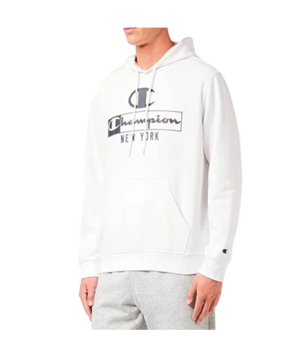 Sweatshirt Champion New York branco Homens