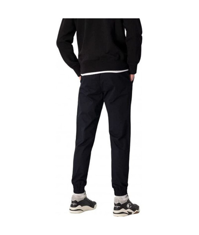 Calças Champion Rib Cuff preto Homem