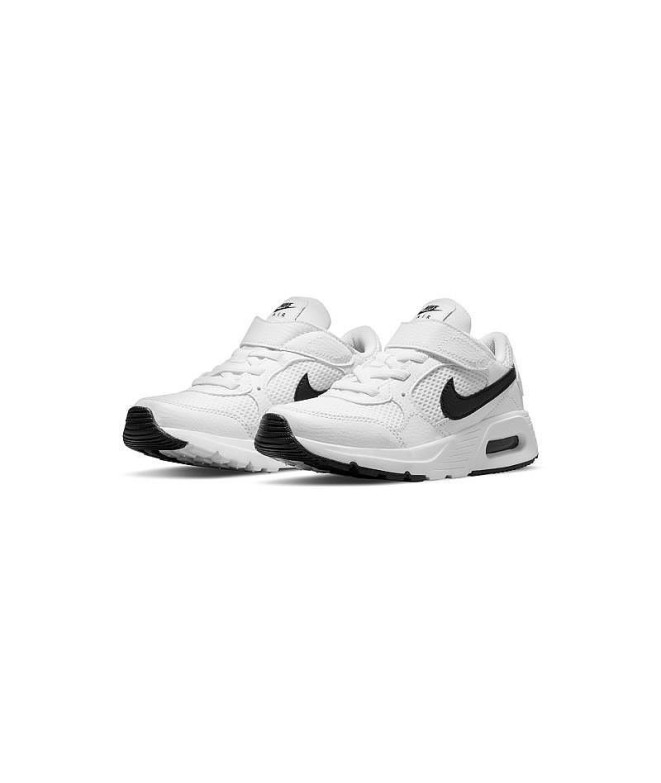 Chaussures Nike Air Max SC blanc Enfant