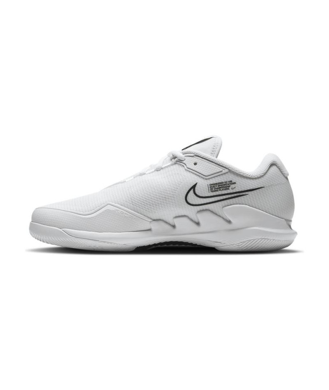 Chaussures de tennis NikeCourt Air Zoom Vapor Pro blanches pour hommes