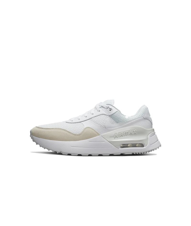 Chaussures de running Nike Air Max SYSTM Hommes blanc