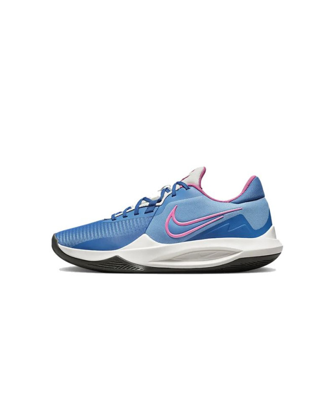 Chaussures de basket-ball Nike Precision 6 bleu hommes