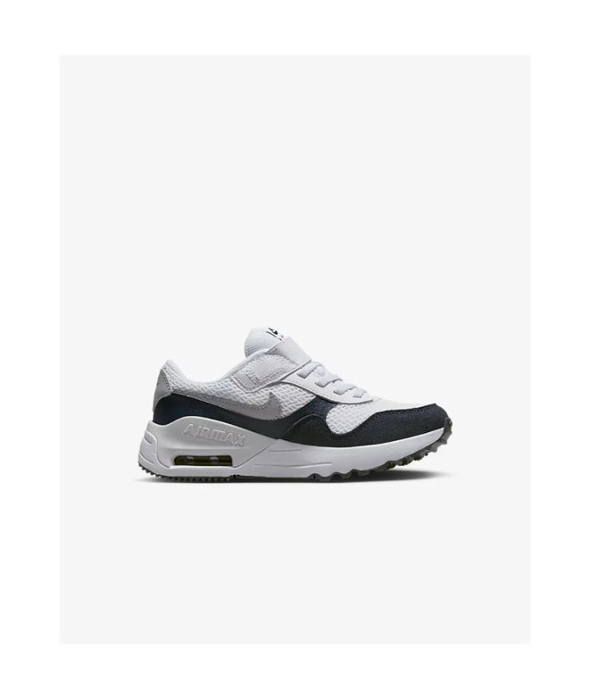 Chaussures Nike Air Max SYSTM noir/blanc Enfant
