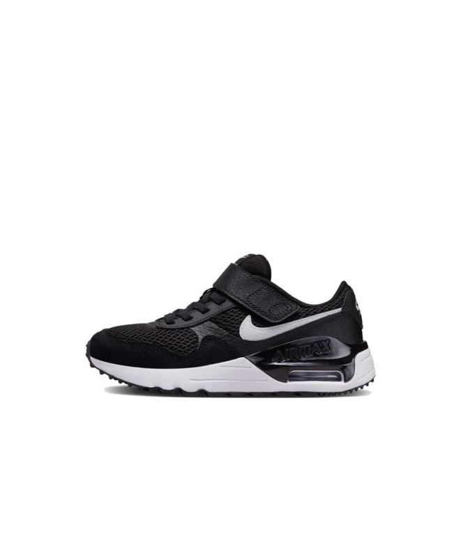 Sapatilhas Nike Air Max SYSTM preto/branco de criança