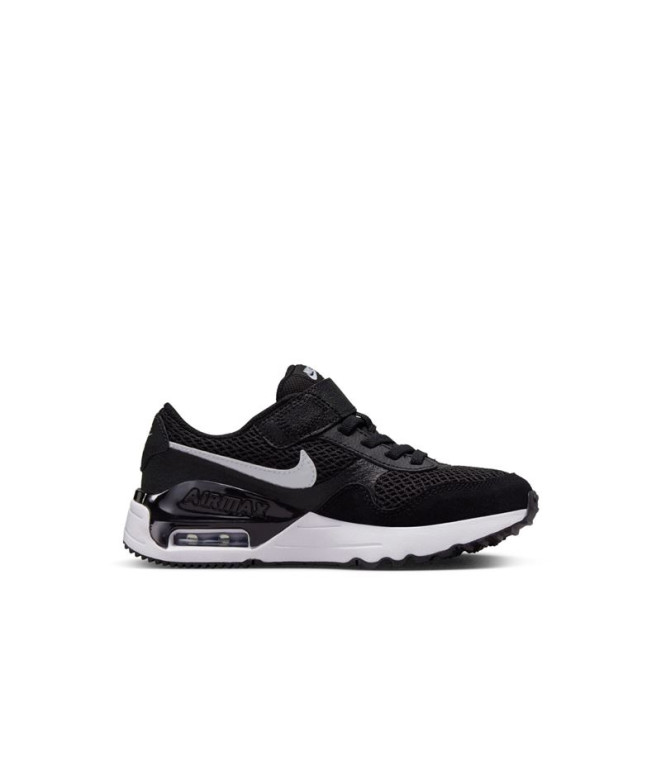Chaussures Nike Air Max SYSTM noir/blanc Enfant