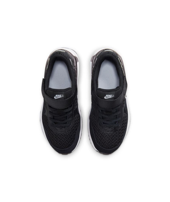 Chaussures Nike Air Max SYSTM noir/blanc Enfant