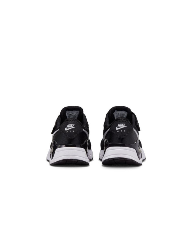 Chaussures Nike Air Max SYSTM noir/blanc Enfant