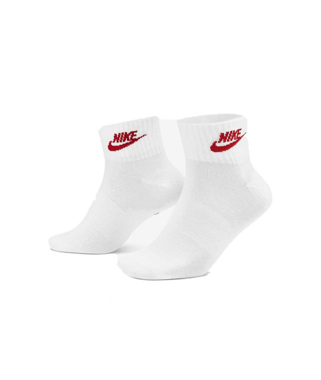 Calcetines de fitness Nike Everyday Essential gris/blanco/negro