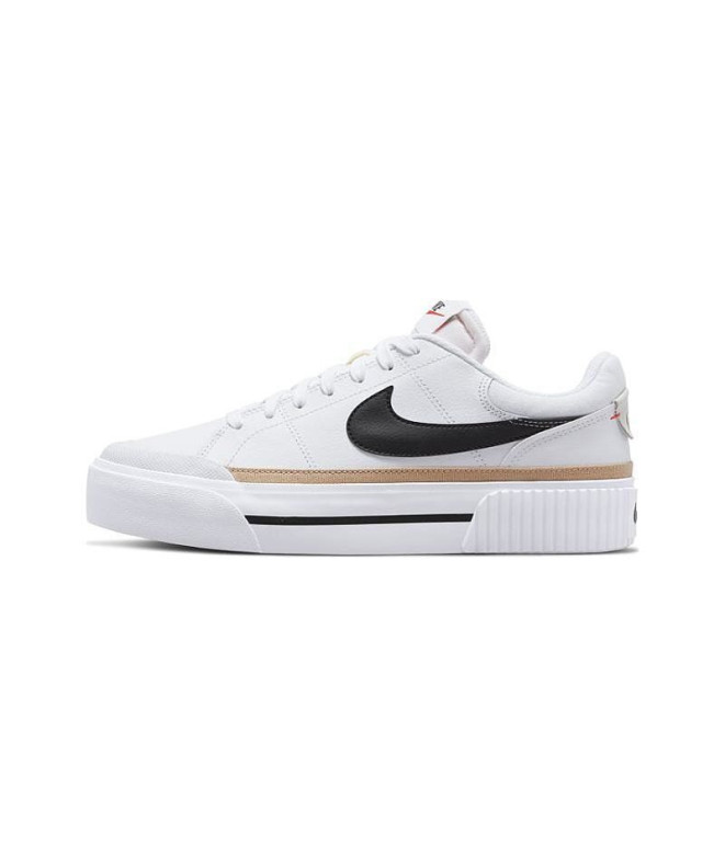 Chaussures Nike Court Legacy Lift blanc Femme