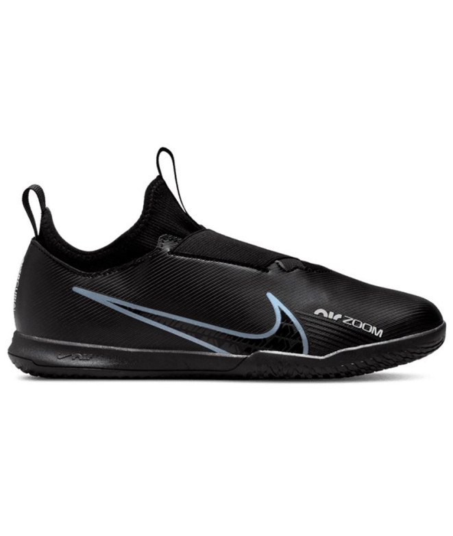 Zapatillas de futbol sala Nike Mercurial Zoom Vapor 15 Academy negro Infantil