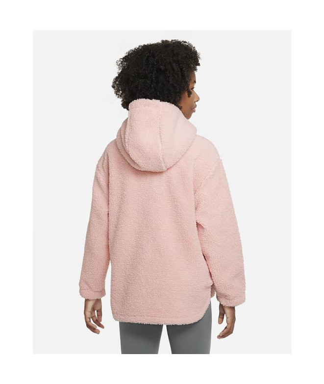 Sweat Nike Therma-FIT Icon Clash rose Fille