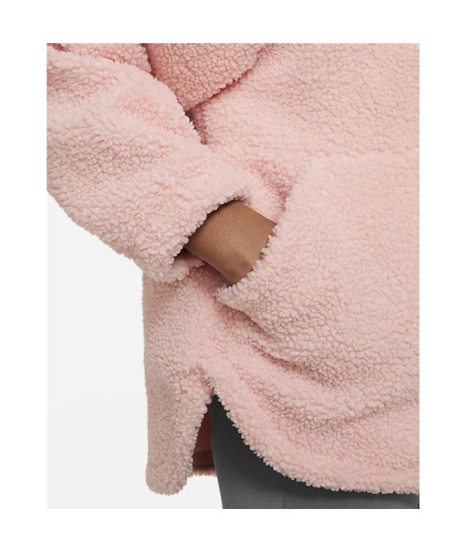 Moletom Nike Therma-FIT Icon Clash cor-de-rosa...