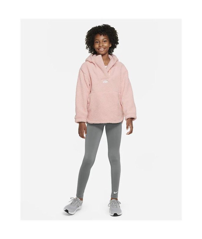 Sudadera Nike Therma-FIT Icon Clash rosa Niña