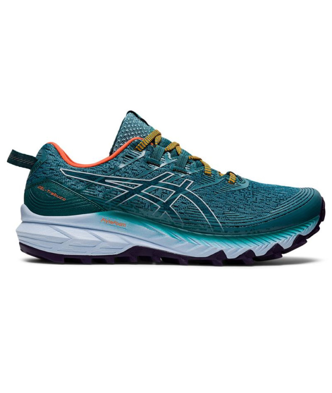 sapatilhas Gel Trail Mulher ASICS -Trabuco 10 Azul