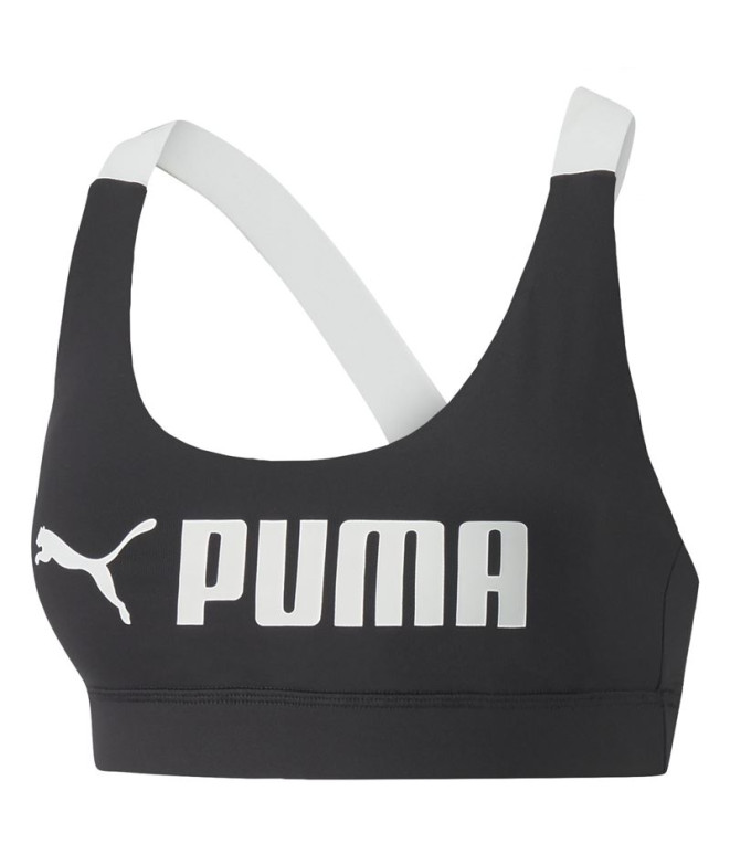 Soutien-gorge de sport Puma Mid Impact Puma Fit pour femmes