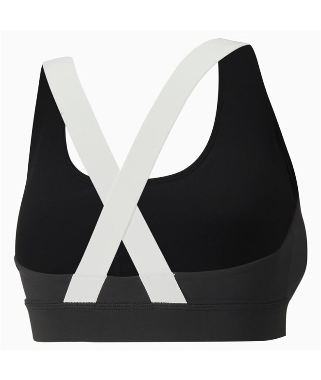 Soutien-gorge de sport Puma Mid Impact Puma Fit...