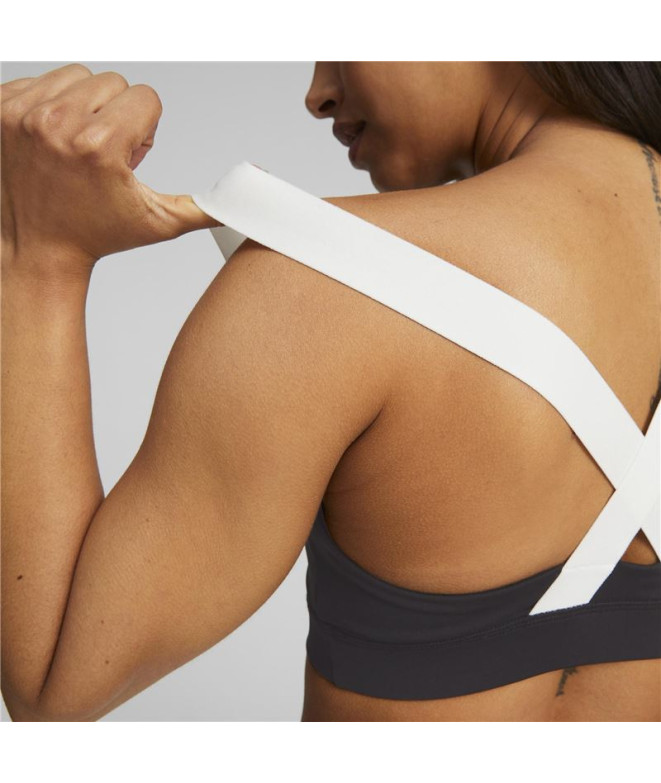 Soutien-gorge de sport Puma Mid Impact Puma Fit...