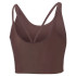 Top por yoga Puma Studio Ultrabare Strappy castanho Mulher