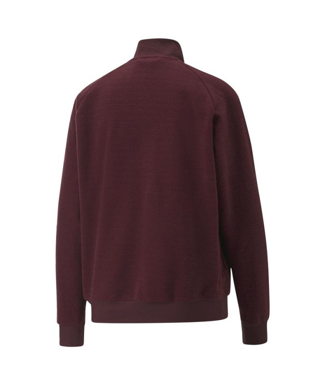 Casaco de fitness Puma Fit Sherpa vermelho...