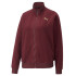 Casaco de fitness Puma Fit Sherpa vermelho vinho para mulher
