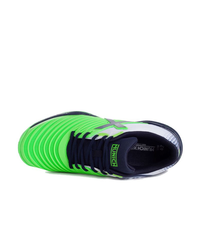 Zapatillas de pádel Munich PADX 24 verde Hombre