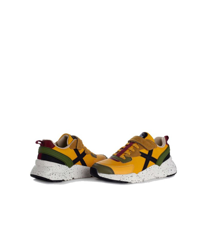 Zapatillas Munich Mini Track 49 amarillo Infantil