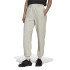 Calças de ioga adidas Aeroready Studio bege Calças de ioga para mulher