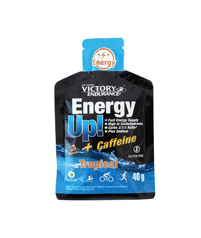 Gel Victory Endurance Energy Up + Cafeina Tropical
