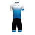 ciclismo Calções Gsport Aero Bib Azul Mulher