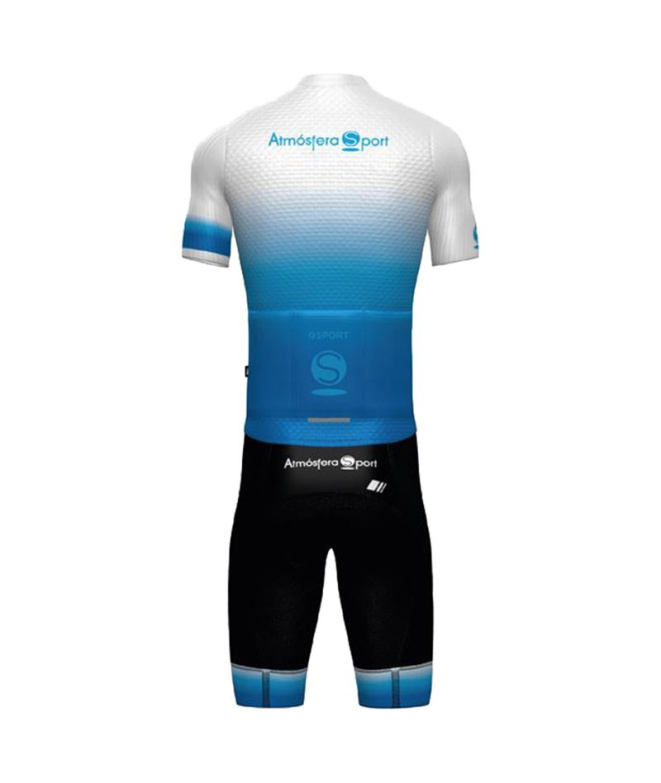 Maillot de cyclisme Gsport T-Aero Bleu Femme