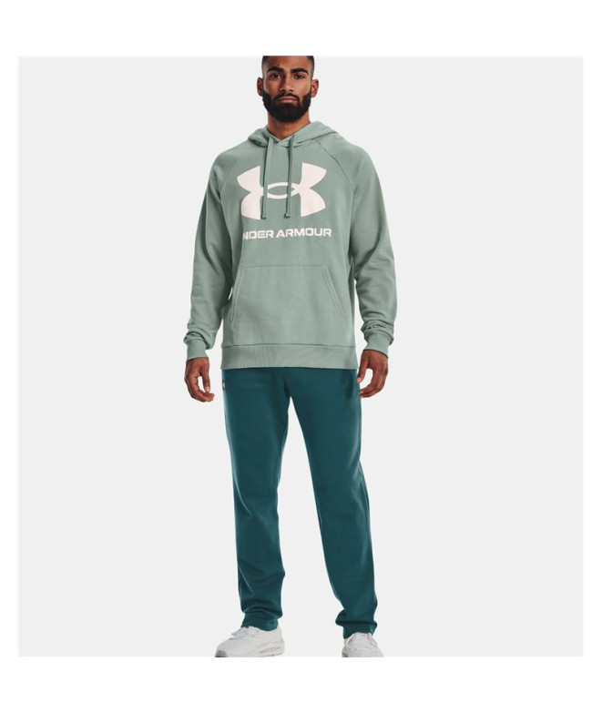Sudadera Under Armour Rival Big Logo verde Hombre