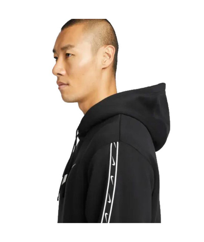 Sudadera Nike Sportswear Repeat Negro Hombre