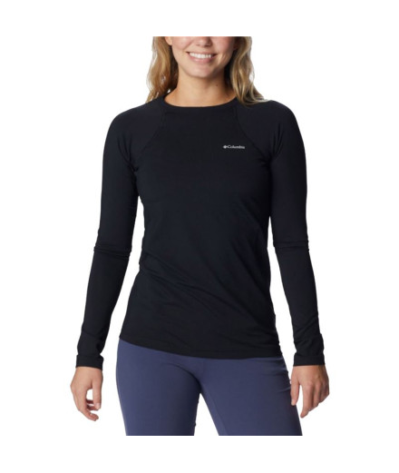 Camiseta montanha da Columbia Midweight black Mulher