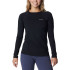 Camiseta montanha da Columbia Midweight black Mulher