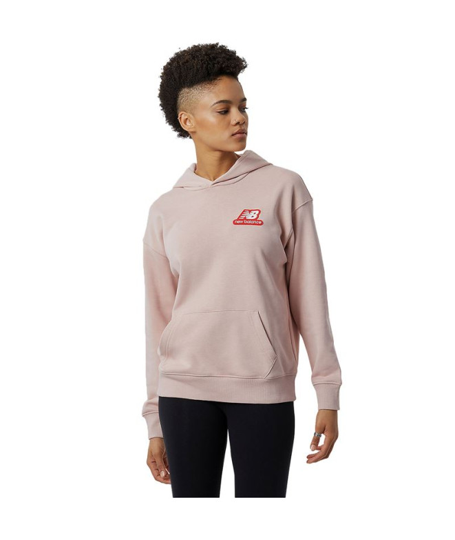 Sweatshirt New Balance Essentials Candy pink Women