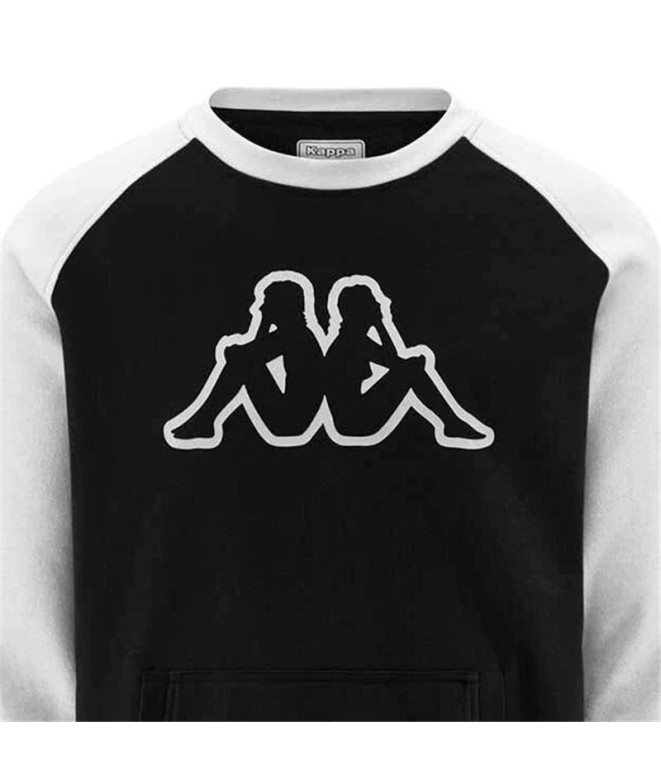 Sweatshirt Kappa Logo Zaimali noir Hommes